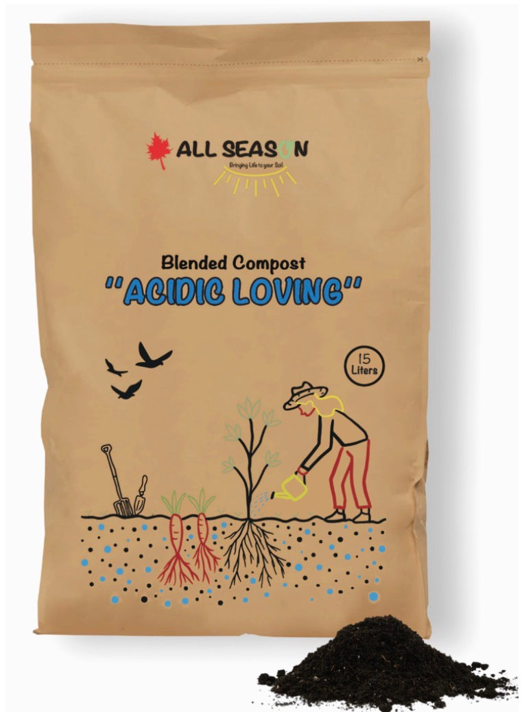 مزيج سماد للنباتات الحمضية 15 لتر (1.5 كجم)