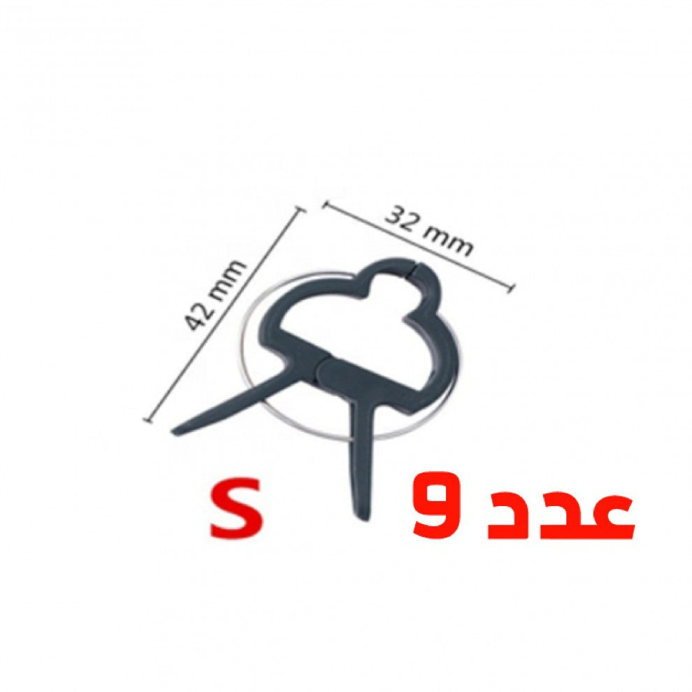 قطع من المشابك دعم للنباتات