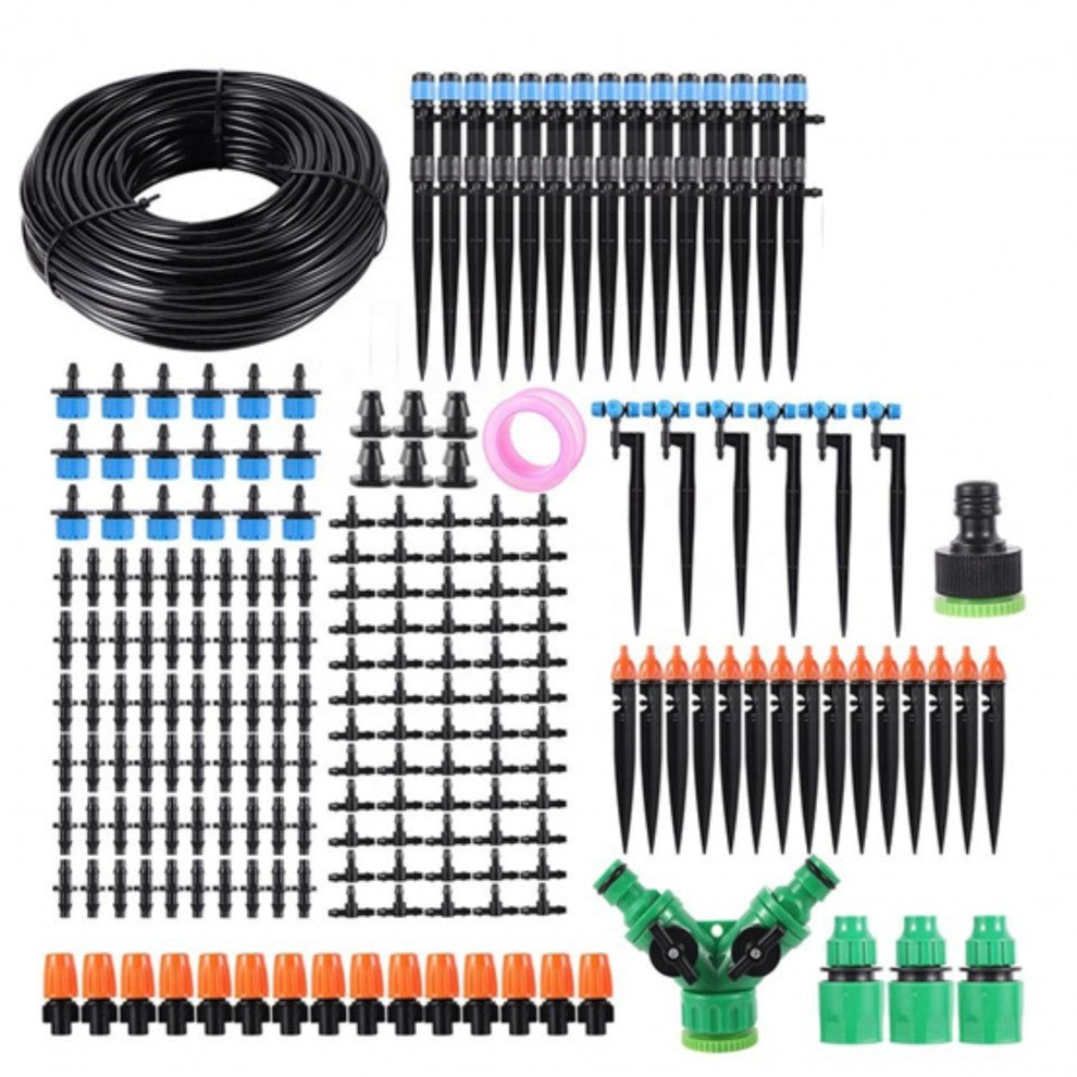 طقم تنقيط ورذاذ 20 متر 142 قطعة