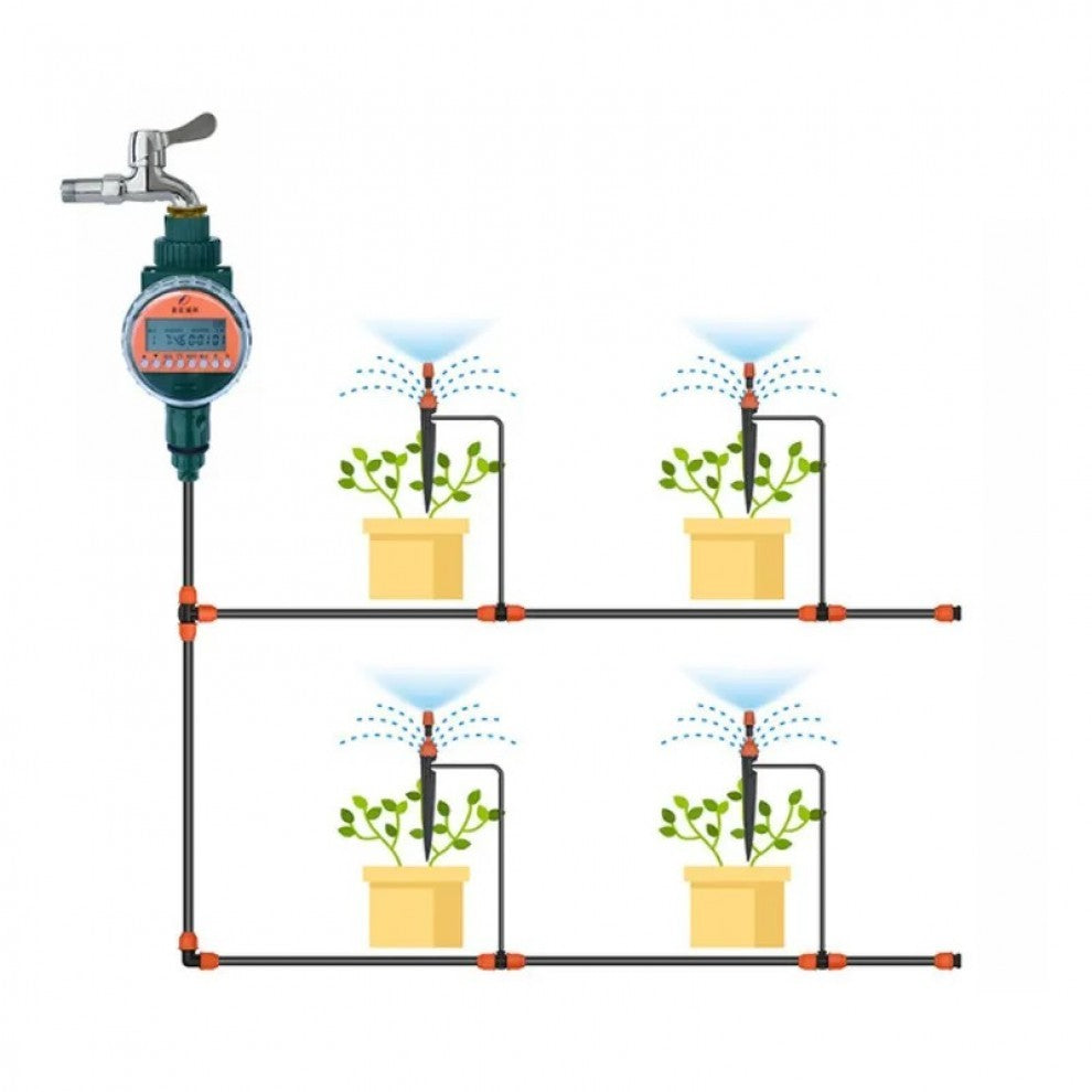 تايمر ماء مع سنسر المطر