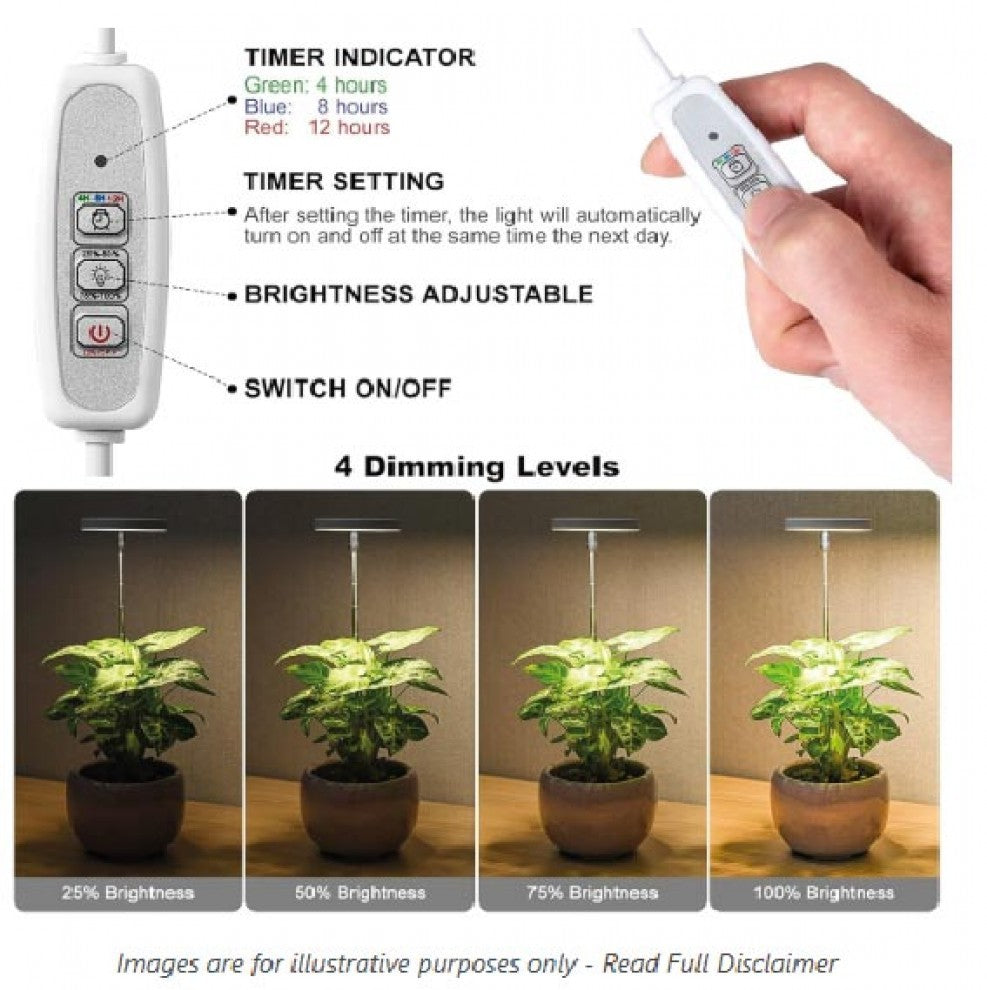 اضاءة نمو النباتات