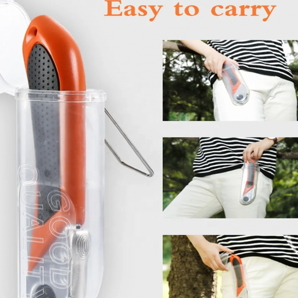 منشار مع قفل للنباتات