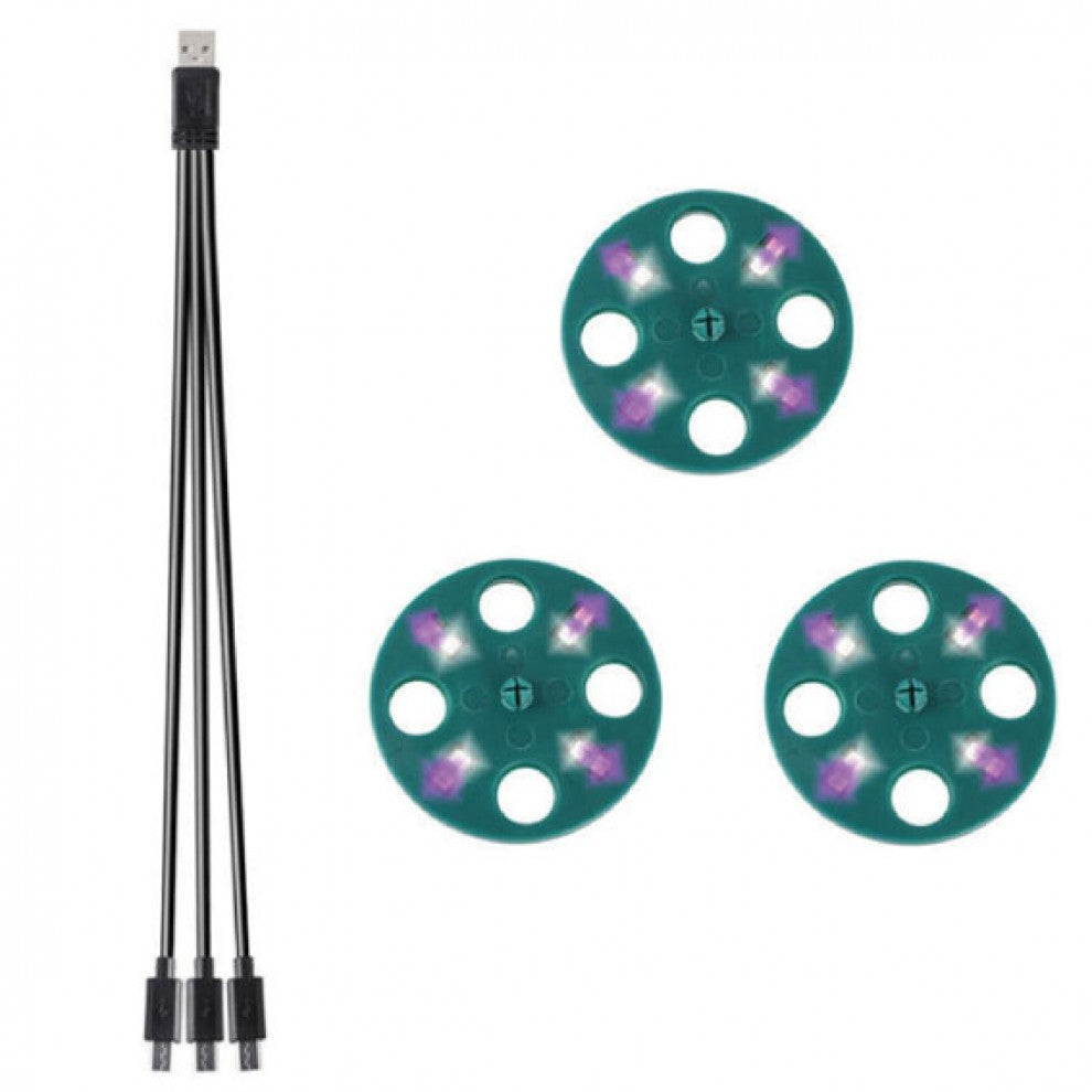 صواني تشتيل 12 عين عدد 3 مع الإضاءة